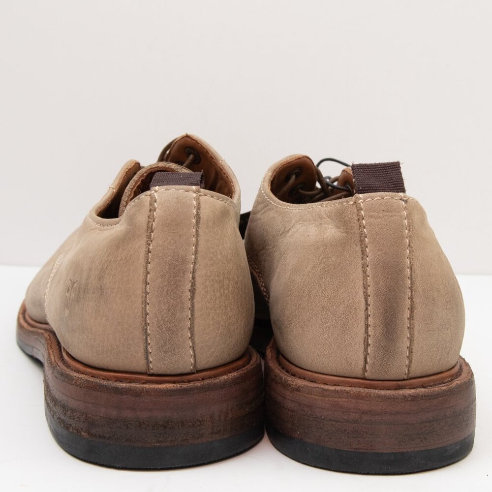Frye Murray Oxford Shoes Leather Dip Dye Taupe Brown Size 9.5 NWT - Picture 3 of 9
